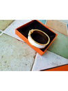 Gold Click Ash PM Bracelet Bangle - HERMES - BALAAN 5