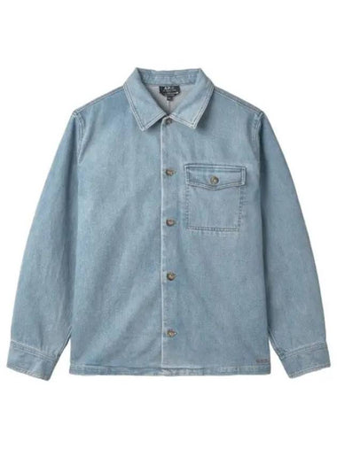 Pierre Brody Denim Jacket Washed Indigo - A.P.C. - BALAAN 1