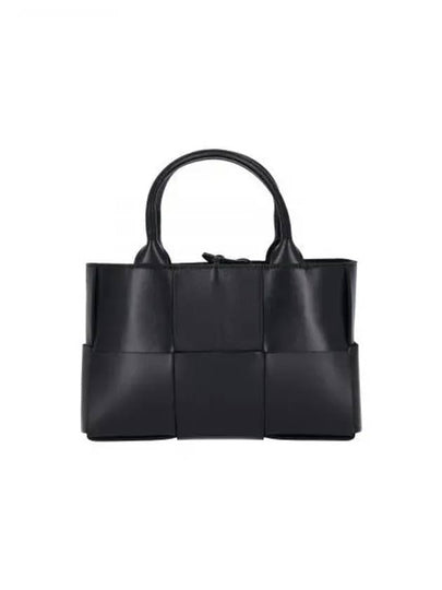 Arco Mini Tote Bag Black - BOTTEGA VENETA - BALAAN 2