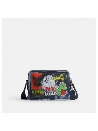 Charter Crossbody Bag 24 with Tie Dye CU837 N6W - COACH - BALAAN 1