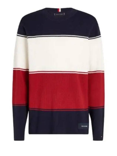 Mixed Color Block Knit Top - TOMMY HILFIGER - BALAAN 2