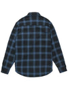 Flannel Long Sleeve Shirt Blue - ROLLING STUDIOS - BALAAN 3