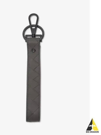 Intrecciato Key Holder Grey - BOTTEGA VENETA - BALAAN 2