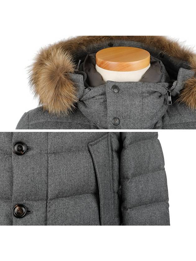 Rethe Fur Padding Grey - MONCLER - BALAAN 6