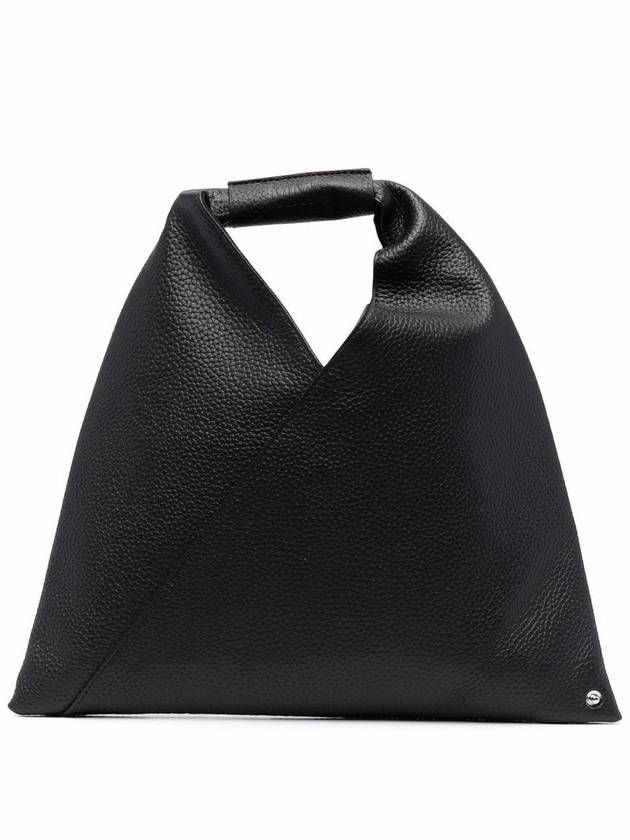 Japanese Leather Mini Tote Bag Black - MAISON MARGIELA - BALAAN 2