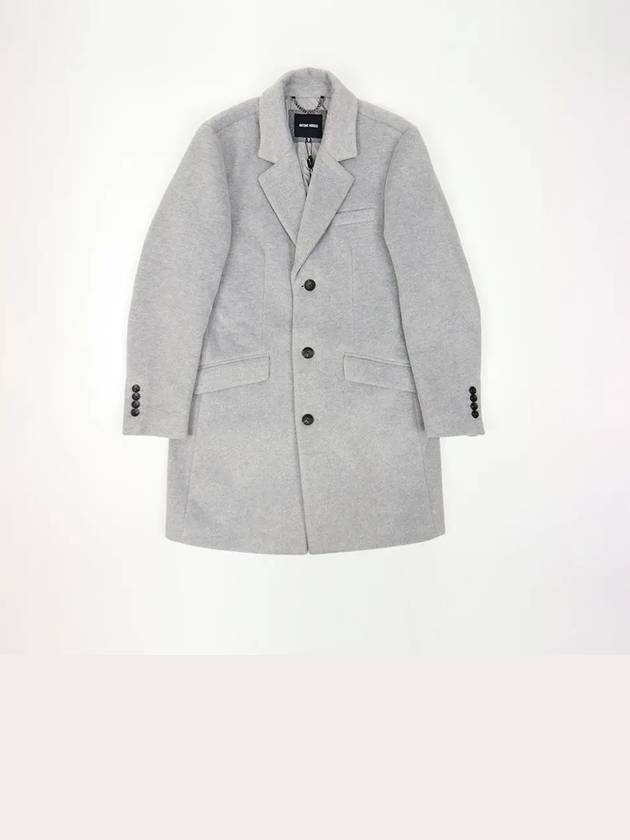 Single three button gray winter coat WHAN CO107 - IKALOOOK - BALAAN 6