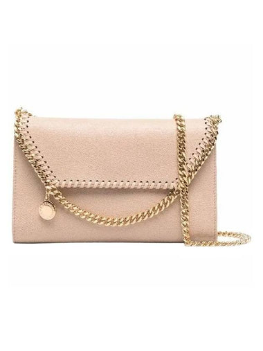 Falabella mini shoulder bag beige - STELLA MCCARTNEY - BALAAN 1