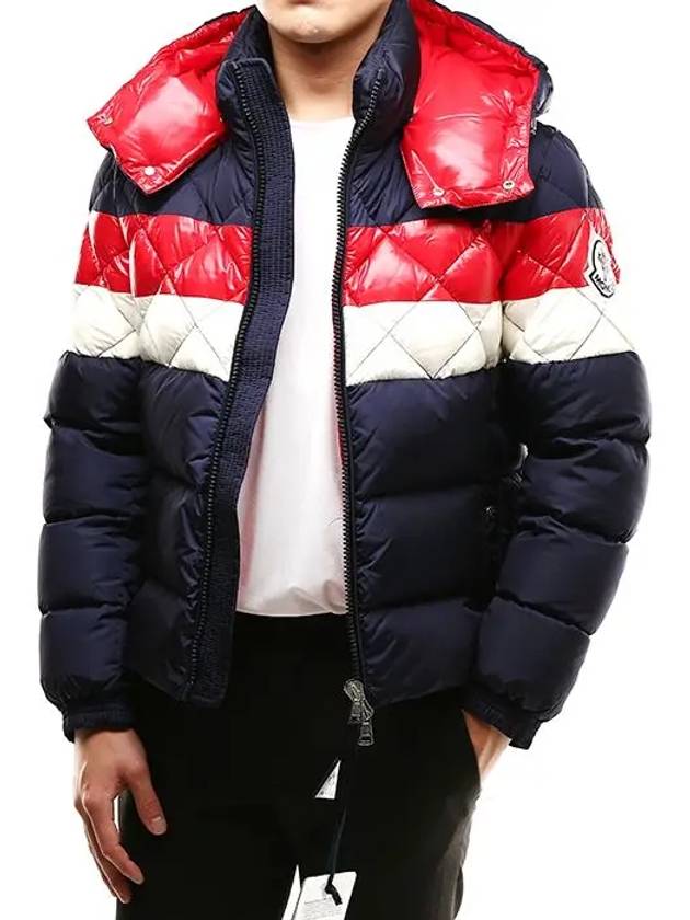 JANVRY logo patch quilting padded jumper 4193485 - MONCLER - BALAAN 3