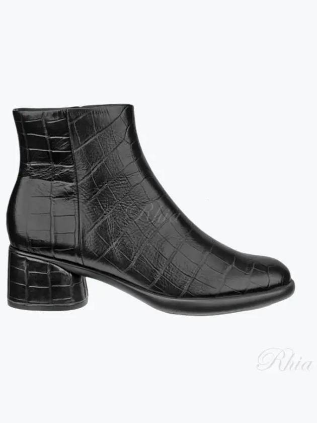 Women's Sculpted LX 35 Leather Ankle Boots Black - ECCO - BALAAN 2