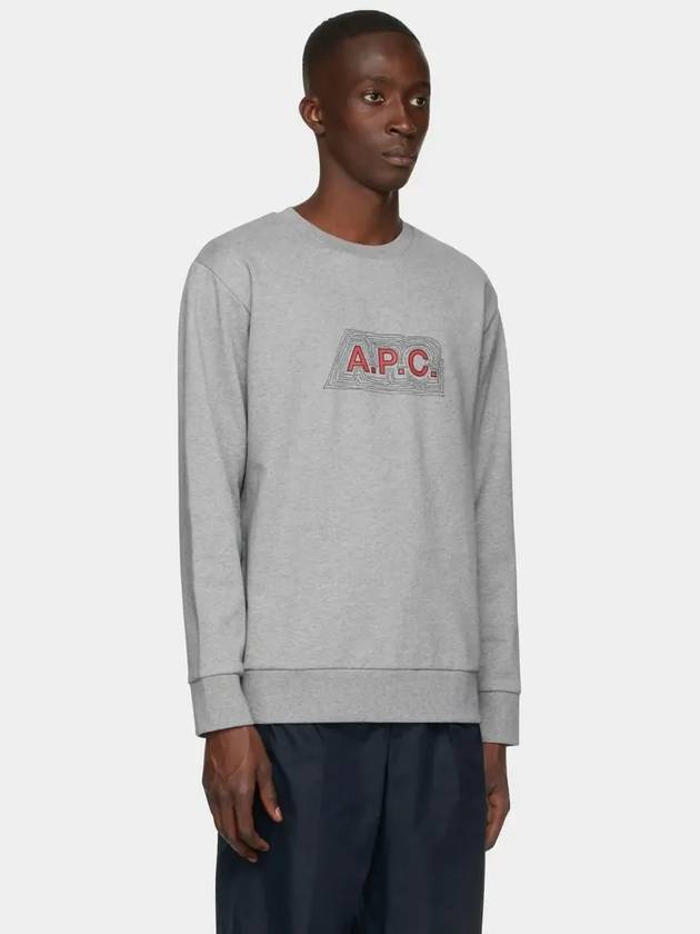 James Sweatshirt Grey - A.P.C. - BALAAN 6