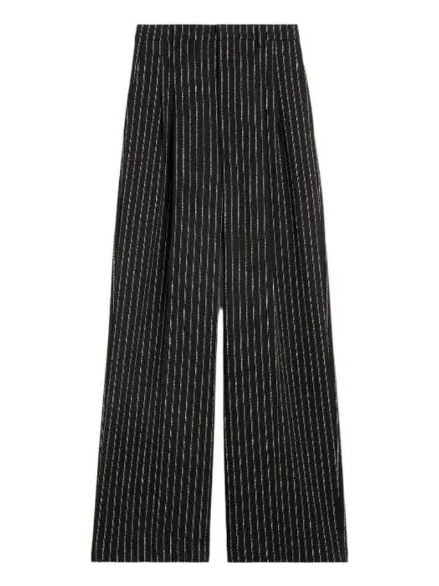 Men s Striped Wide Fit Pants HTR400 WV0040 0013 - AMI - BALAAN 1