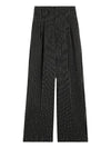 Men s Striped Wide Fit Pants HTR400 WV0040 0013 - AMI - BALAAN 2