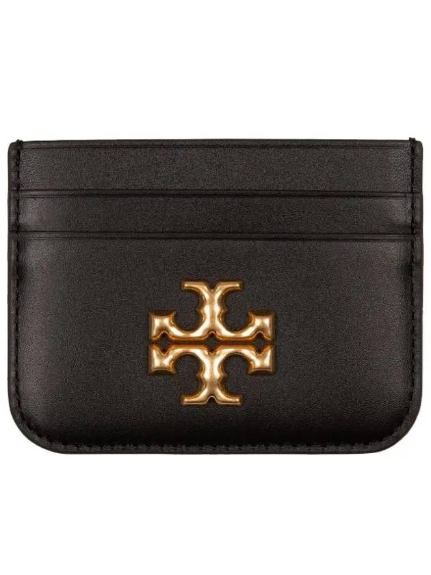 Eleanor Card Wallet Black - TORY BURCH - BALAAN 2