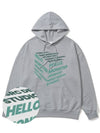 Cube Jade Green Overfit Hoodie Gray - MONSTER REPUBLIC - BALAAN 2