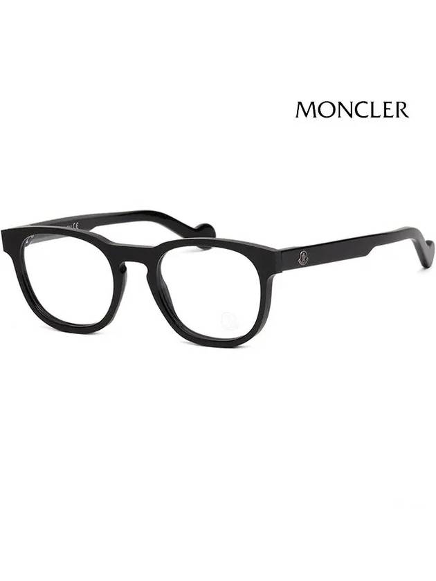 Glasses frame ML5052 001 Arnell type horn rimmed fashion - MONCLER - BALAAN 1