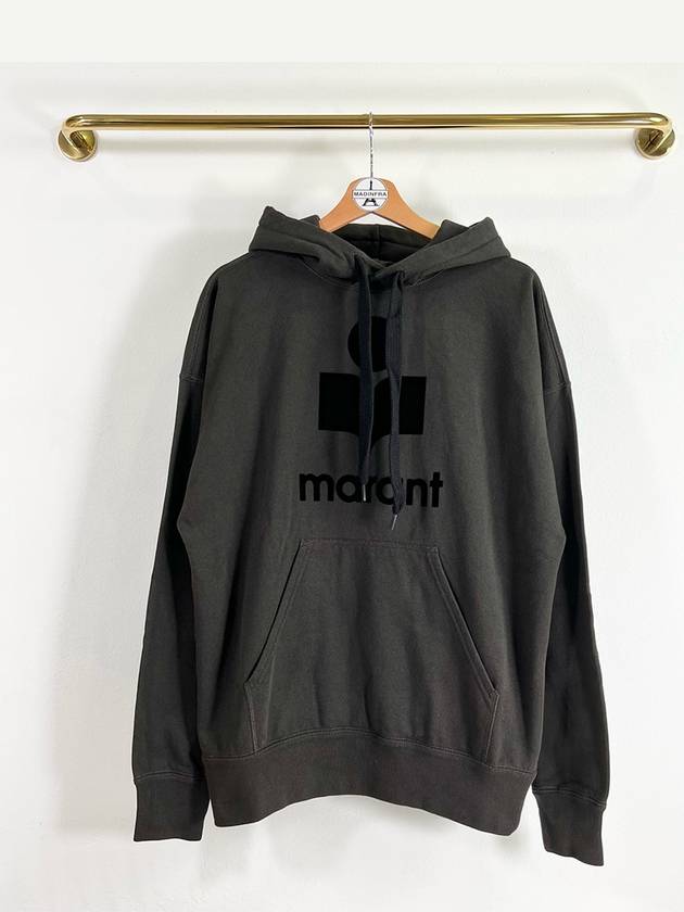 Mansel Logo Hoodie Black - ISABEL MARANT ETOILE - BALAAN 6