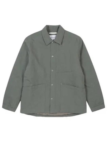 Bard Tab Series Jacket Dry Sage Green Jumper - NORSE PROJECTS - BALAAN 1