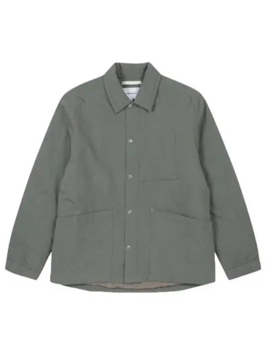 Bard Tab Series Jacket Dry Sage Green Jumper - NORSE PROJECTS - BALAAN 1