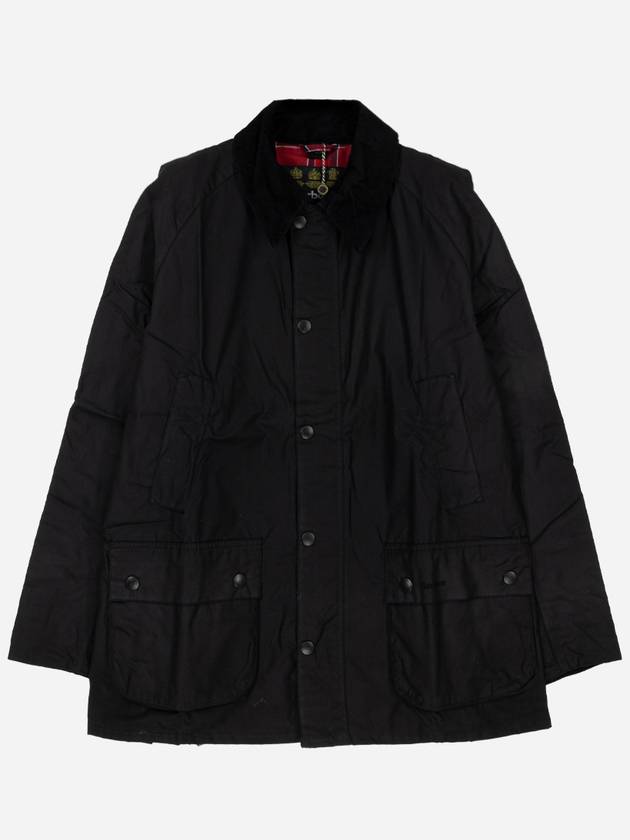 Ashby Wax Jacket Black - BARBOUR - BALAAN 2