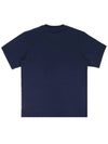 EKD Print Cotton Short Sleeve T-Shirt Navy - BURBERRY - BALAAN 3