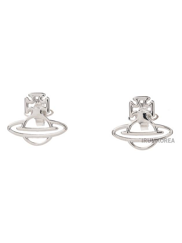 Perlar Brass Earrings Platinum - VIVIENNE WESTWOOD - BALAAN 3