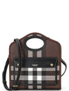 Mini Pocket Tote Bag Brown - BURBERRY - BALAAN 2