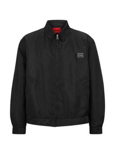 Men s Belton Logo Zip up Jacket Black - HUGO BOSS - BALAAN 1