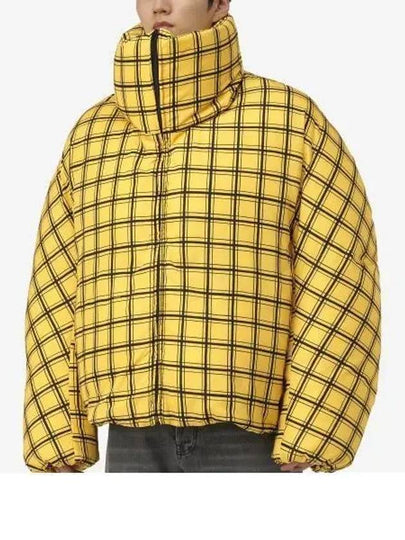 Check Oversized Down Padding Yellow - MARNI - BALAAN 2