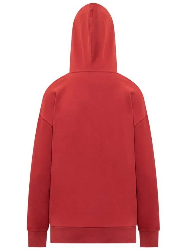 Women's Logo Embroidered Hoodie Red 8G000 16 899WC 455 - MONCLER - BALAAN 3