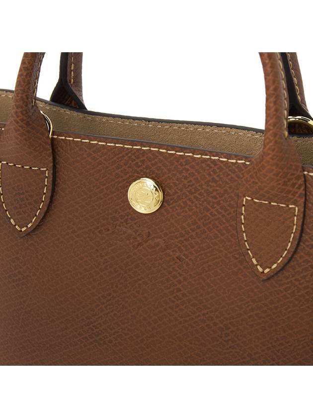 Epure XS Shopping Tote Bag Brown - LONGCHAMP - BALAAN 8