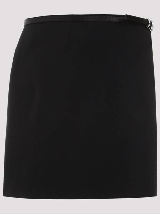 Short Skirt BW40U114N6 001 BLACK - GIVENCHY - BALAAN 4