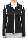 Golfwomen's Mid Layer Regular Fit Jacket Black - J.LINDEBERG - BALAAN 3