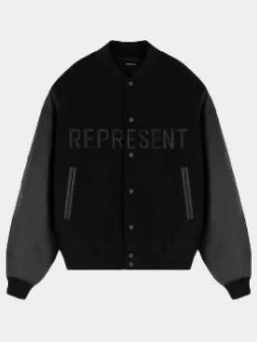 Representant M01142 01 Logo Bomber Jacket 1057881 - REPRESENT - BALAAN 1