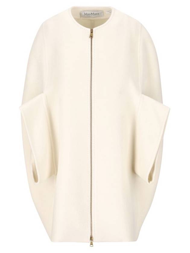 Max Mara Coats White - MAX MARA - BALAAN 1