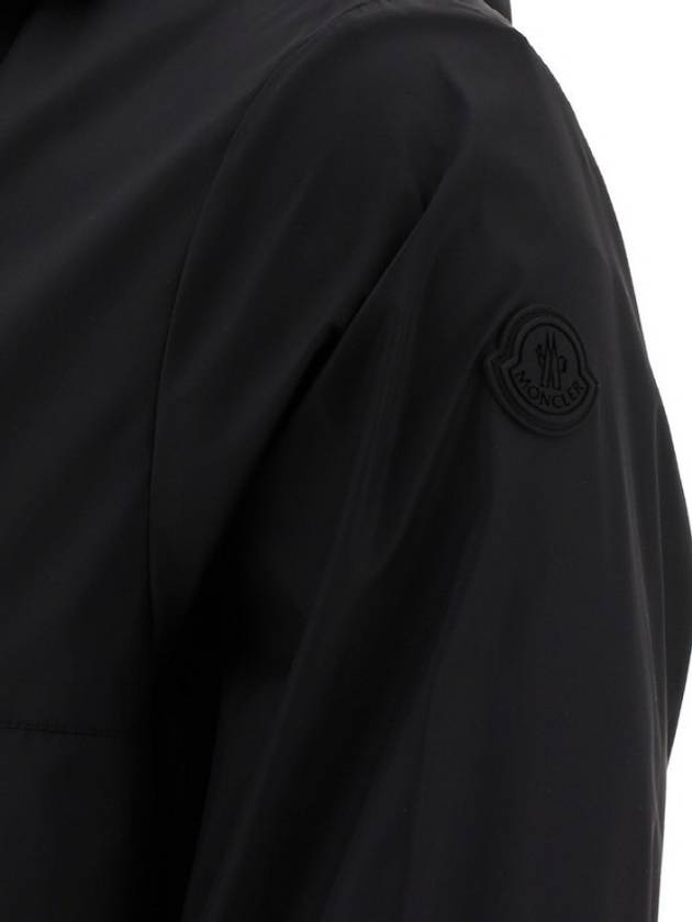 JUNICHI Zip Up Jacket Black - MONCLER - BALAAN 5