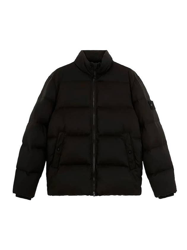 453F3 Ghost Padding Down Jacket Black - STONE ISLAND - BALAAN 2