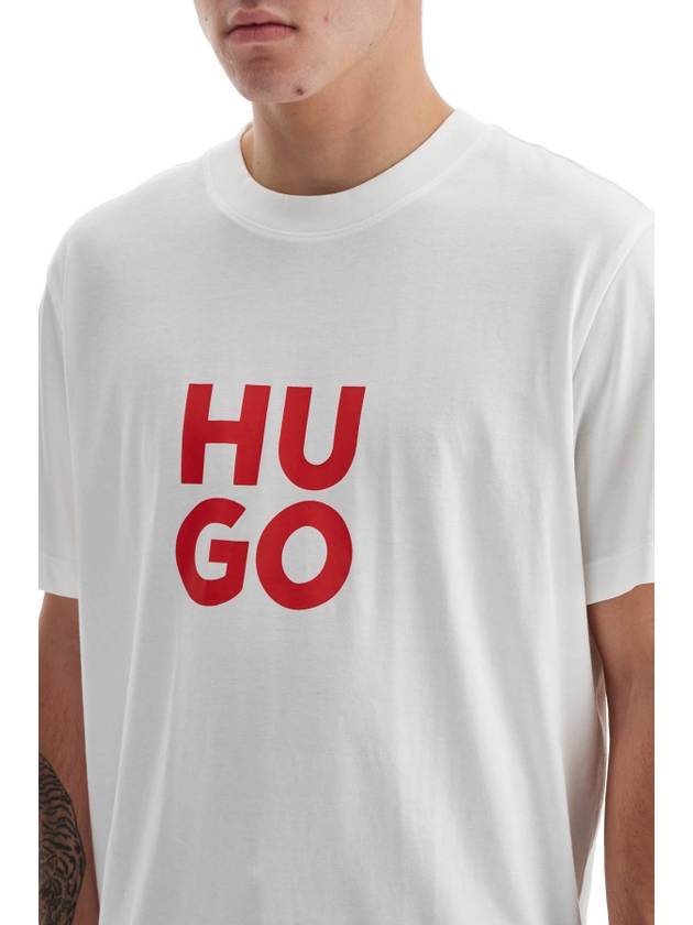 t-shirt with logo print - HUGO BOSS - BALAAN 4