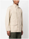 Ghost Piece High Neck Jacket Beige - STONE ISLAND - BALAAN 2