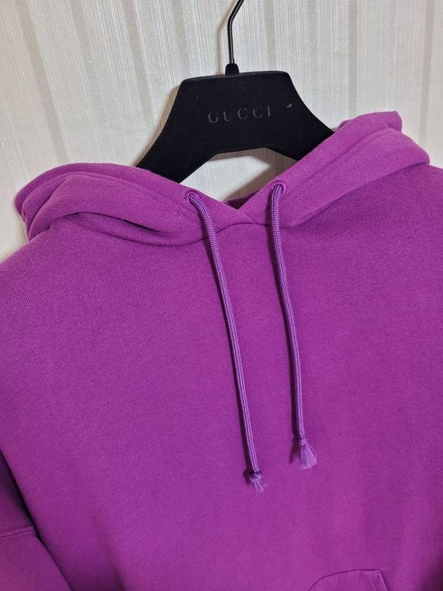 Purple back logo overfit hooded sweatshirt XS - BALENCIAGA - BALAAN 4