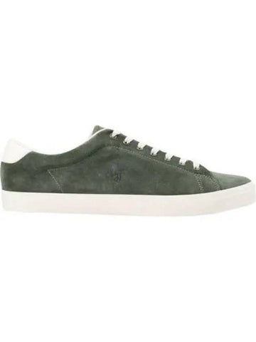 Longwood suede sneakers green 1236854 - POLO RALPH LAUREN - BALAAN 1