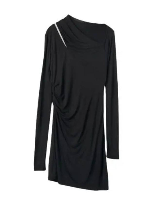 Viscose dress black - HELMUT LANG - BALAAN 1