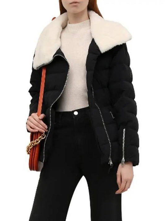 AIMI Women's Black Fur Padding E182 - MACKAGE - BALAAN 2