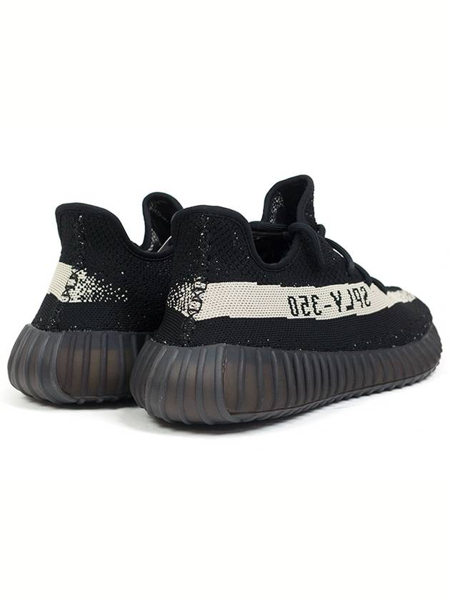 Yeezy Boost 350 V2 Core Sneakers Black White - ADIDAS - BALAAN 4