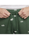 Sweatpants FB7438 324 Green MENS M Asian Fit - NIKE - BALAAN 3