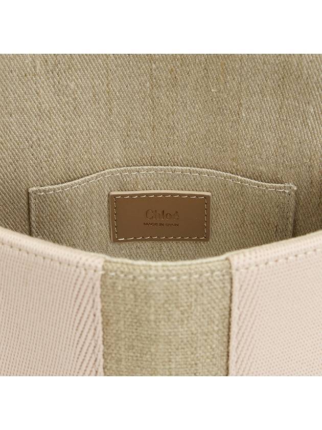 Woody Canvas Belt Bag Beige Pink - CHLOE - BALAAN 7