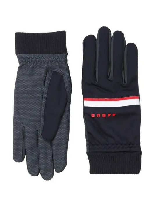 Winter Golf Gloves OF8312GBNAVY - ONOFF - BALAAN 2