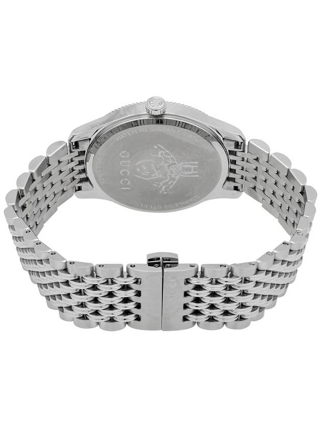 Quartz Bee Metal Watch Silver - GUCCI - BALAAN 4