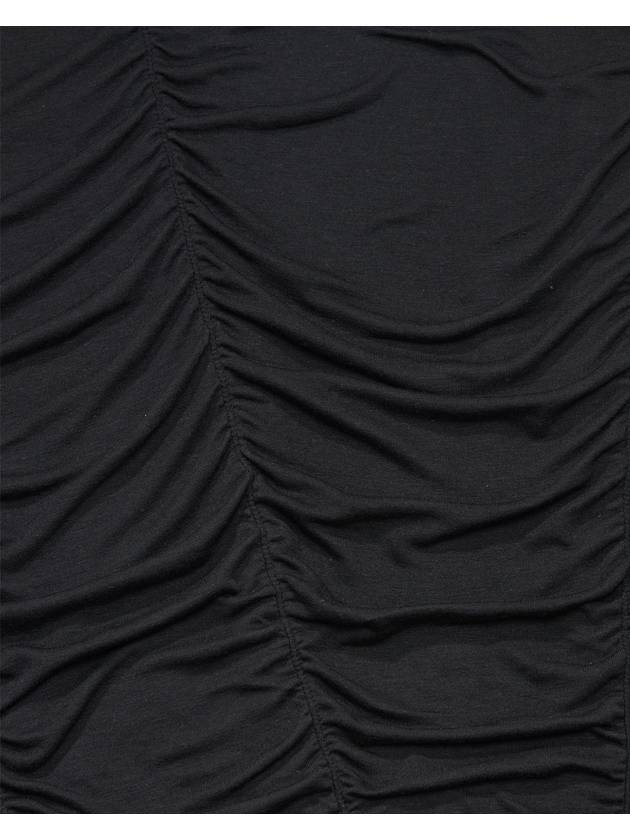 Shirring Sleeveless Hoodie Black - PHOS333 - BALAAN 6