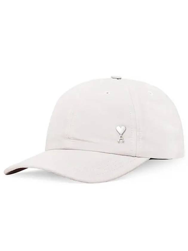 De Coeur Logo Ball Cap White - AMI - BALAAN 3