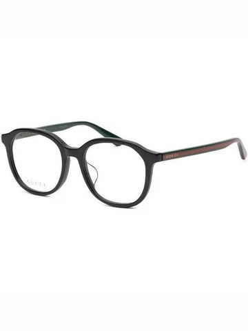 Eyewear Three Stripes Acetate Eyeglasses Black - GUCCI - BALAAN 1